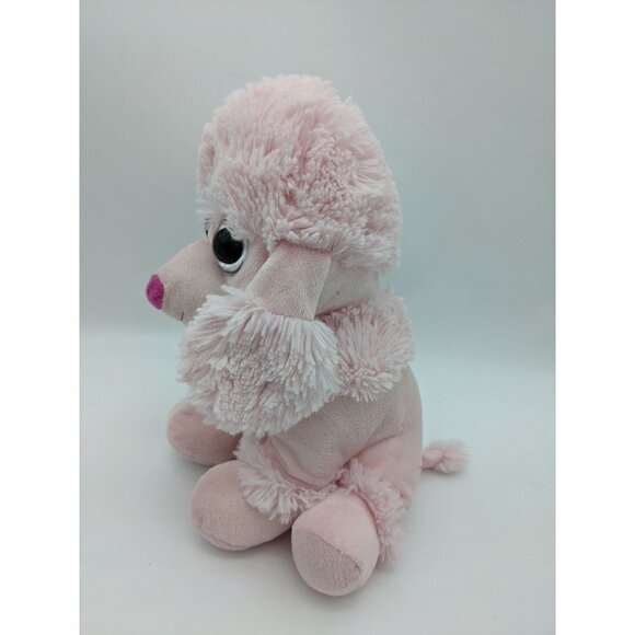 Goffa Pink Poodle  dog plush stuffed animal  toy 12" - Picture 6 of 8
